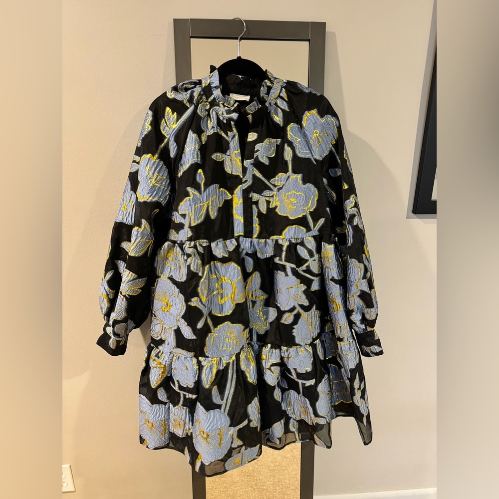 Stine Goya Jasmine Floral Organza Dress